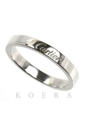Cartier Platinum Wedding Ring 56 Vintage